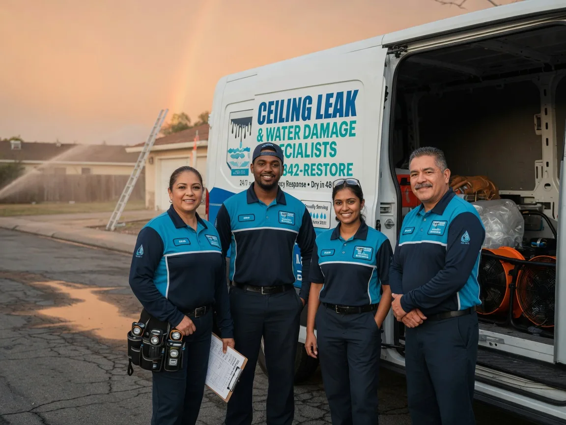 Ceiling Leak Cleanup company in Gordon, PA