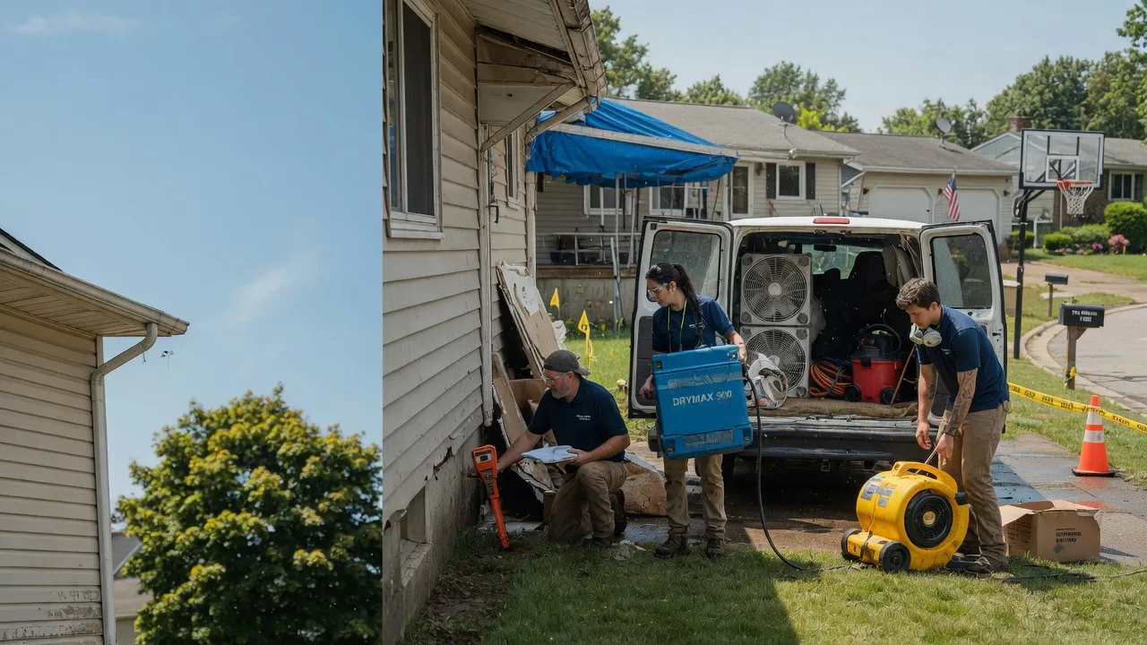 Ceiling Leak Cleanup in Gordon, PA near me
